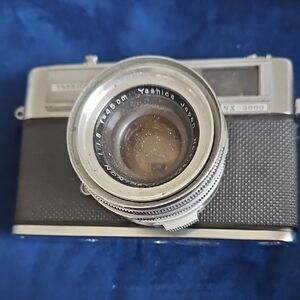 Yashica Black and Silver Camera